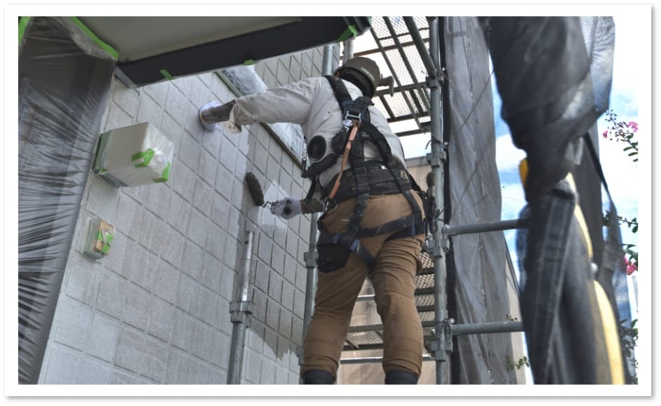 施工作業の様子